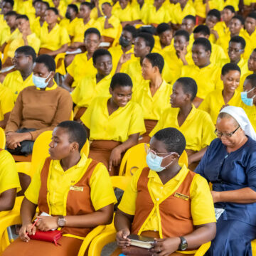 A Section of Students at the Climate Change Lecture