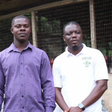 A visit to a participant who has successfully started a poultry business.