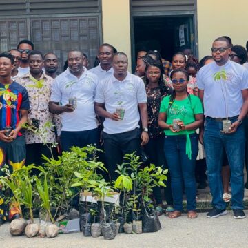 The CCAG team, together with staff and students of CCTU, participated in a tree planting exercise on World Environment Day at the CCTU campus.