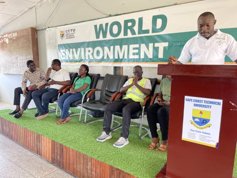 CCAG, CCTU Green Club Mark World Environment Day with Tree-Planting Campaign