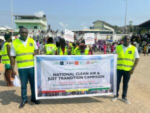 Clean Air Campaign Ghana Independence Day march Cape Coast
